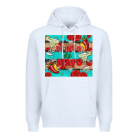 White drinko de mayo Premium Hoodie - Artiststas