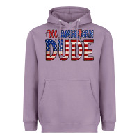 Lavender all american dude Heavyweight Hoodie - Zillion Design Studio