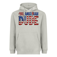 Moon Dust all american dude Heavyweight Hoodie - Zillion Design Studio