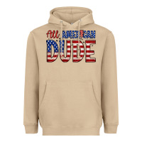 Mushroom all american dude Heavyweight Hoodie - Zillion Design Studio