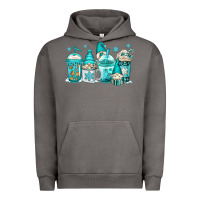 Pigment Tornado winter christmas gnomes coffee cups Urban Hoodie - Jasminsmagicworld