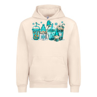 Sandshell winter christmas gnomes coffee cups Urban Hoodie - Jasminsmagicworld