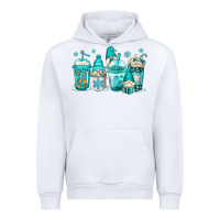 White winter christmas gnomes coffee cups Urban Hoodie - Jasminsmagicworld
