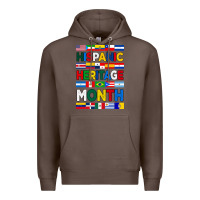 Coffee hispanic haritage month flags Premium Hoodie - BundleAndBundleShop