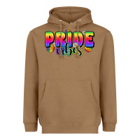 Toasted Coconut pride vibes Heavyweight Hoodie - Zillion Design Studio