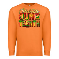 Carrot Celebrate juneteenth Premium Sweatshirt - Zillion Design Studio