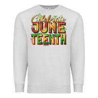 Dove Grey Celebrate juneteenth Premium Sweatshirt - Zillion Design Studio
