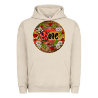 Pigment French Oak ladybug one ornament Urban Hoodie - BarkalooDesign