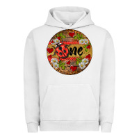 Pigment Lunar Rock ladybug one ornament Urban Hoodie - BarkalooDesign