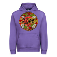 Tulip ladybug one ornament Urban Hoodie - BarkalooDesign