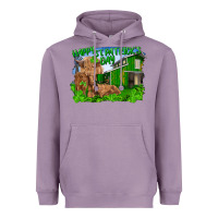 Lavender happy st. patrick's day cattle and calfs Heavyweight Hoodie - RanaPortraitStore