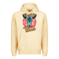 Pina Colada blame it all on my roots bull skull black Premium Hoodie - JahusDesignShop