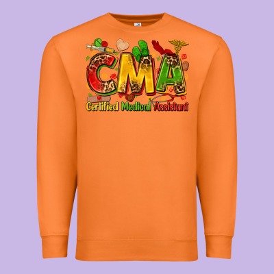 Certified Medical Assistant Juneteenth Premium Sweatshirt Designed By Zillion Design Studio