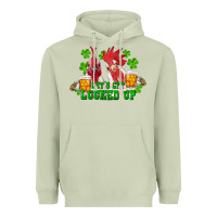 Matcha st. patrick's day roosters let's get lucked up Heavyweight Hoodie - RanaPortraitStore