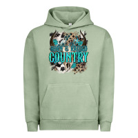 Born  Raised Country Urban Hoodie | Teevron