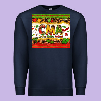 Certified Medical Assistant Juneteenth Premium Sweatshirt Designed By Zillion Design Studio