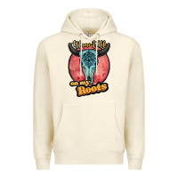 Sandshell blame it all on my roots white Premium Hoodie - JahusDesignShop