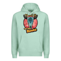 Seafoam blame it all on my roots white Premium Hoodie - JahusDesignShop