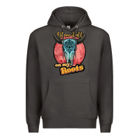 Smoke blame it all on my roots white Premium Hoodie - JahusDesignShop