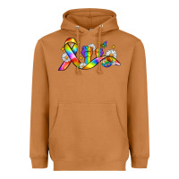 Meerkat pride ribbon Heavyweight Hoodie - Zillion Design Studio