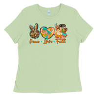 Matcha peace love fall Ladies Tee - BarkalooDesign