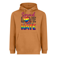 Meerkat spread love not hate Heavyweight Hoodie - Zillion Design Studio