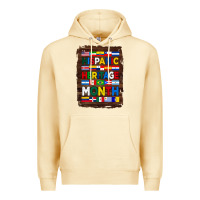 Hispanic Haritage Month Flags With Background Premium Hoodie | Teevron