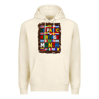 Tofu hispanic haritage month flags with background Premium Hoodie - BundleAndBundleShop