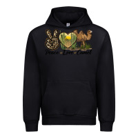 Foreset Green peace love camel Urban Hoodie - LillyAllenDesigns