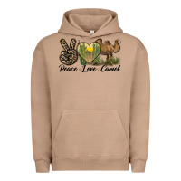 Pigment Burro peace love camel Urban Hoodie - LillyAllenDesigns