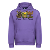 Tulip peace love camel Urban Hoodie - LillyAllenDesigns