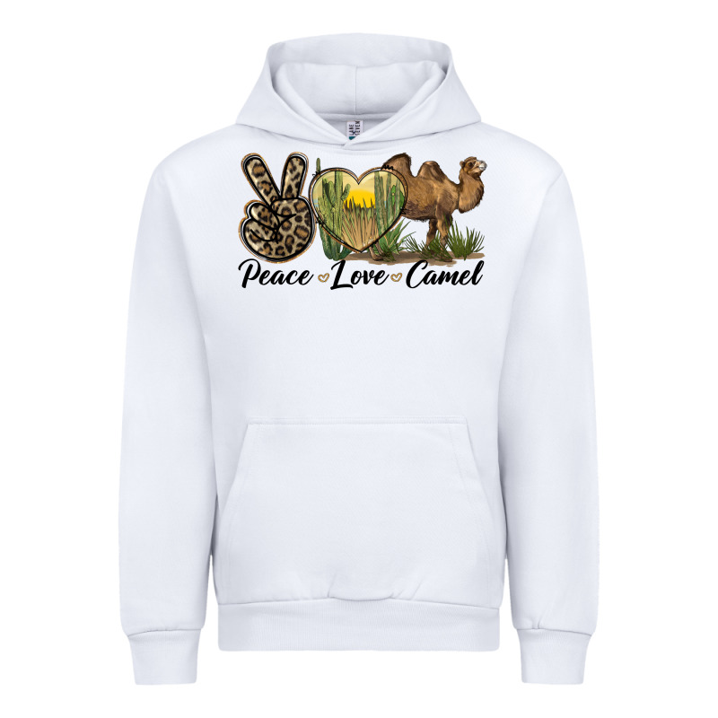Peace Love Camel Urban Hoodie by LillyAllenDesigns | Teevron