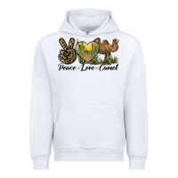 White peace love camel Urban Hoodie - LillyAllenDesigns