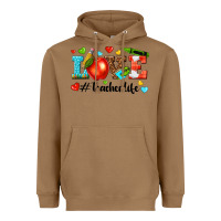 Toasted Coconut love teacher life Heavyweight Hoodie - texasbilliewilder