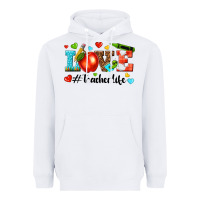 White love teacher life Heavyweight Hoodie - texasbilliewilder