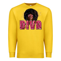 Lemon Diva juneteenth Premium Sweatshirt - Zillion Design Studio