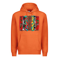 Carrot cinco de mayo vibes brushstrokes Premium Hoodie - Artiststas