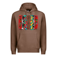 Chestnut cinco de mayo vibes brushstrokes Premium Hoodie - Artiststas