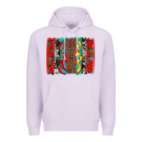 Lilac cinco de mayo vibes brushstrokes Premium Hoodie - Artiststas