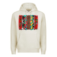 Oatmeal Heather cinco de mayo vibes brushstrokes Premium Hoodie - Artiststas