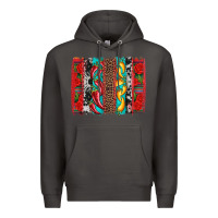 Smoke cinco de mayo vibes brushstrokes Premium Hoodie - Artiststas
