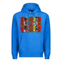True Royal cinco de mayo vibes brushstrokes Premium Hoodie - Artiststas