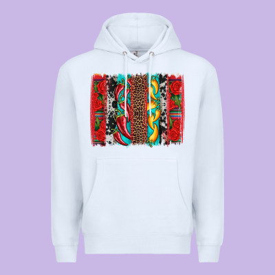 Cinco De Mayo Vibes Brushstrokes Premium Hoodie Designed By Artiststas
