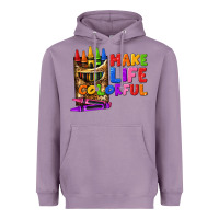 Lavender make life colorful Heavyweight Hoodie - texasbilliewilder