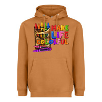 Meerkat make life colorful Heavyweight Hoodie - texasbilliewilder