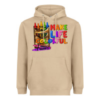 Mushroom make life colorful Heavyweight Hoodie - texasbilliewilder