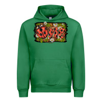 Emerald ladybug one background Urban Hoodie - BarkalooDesign