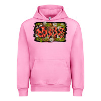 Fuchsia Pink ladybug one background Urban Hoodie - BarkalooDesign