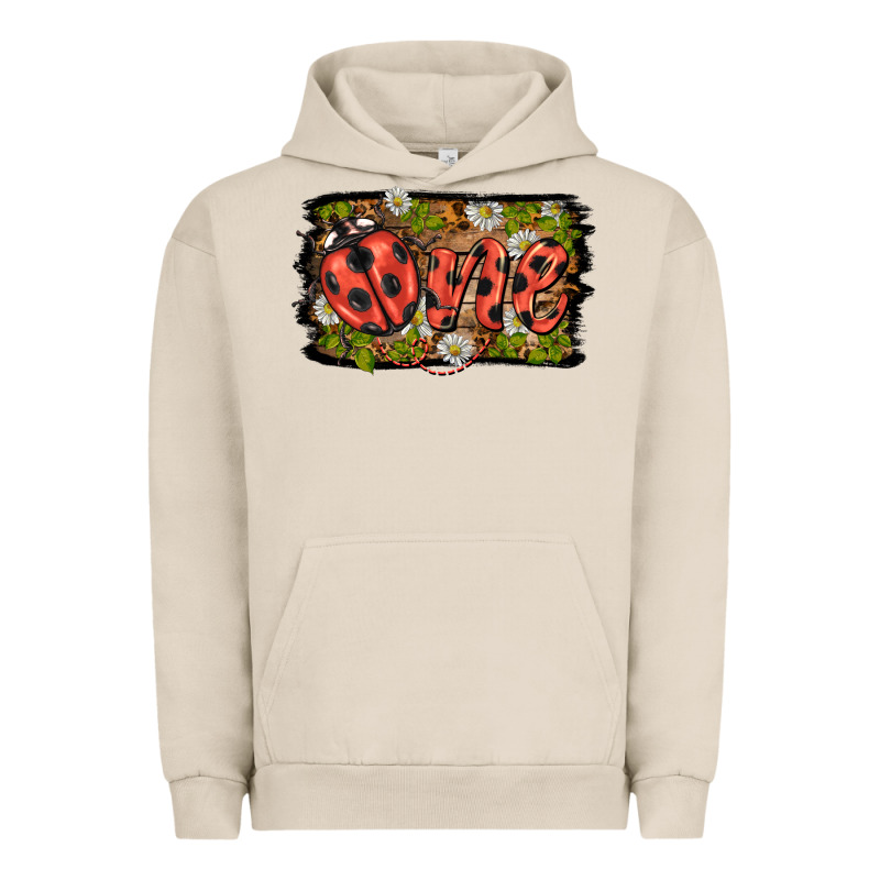 Ladybug One Background Urban Hoodie by BarkalooDesign | Teevron