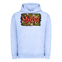 Pigment Grape Ice ladybug one background Urban Hoodie - BarkalooDesign